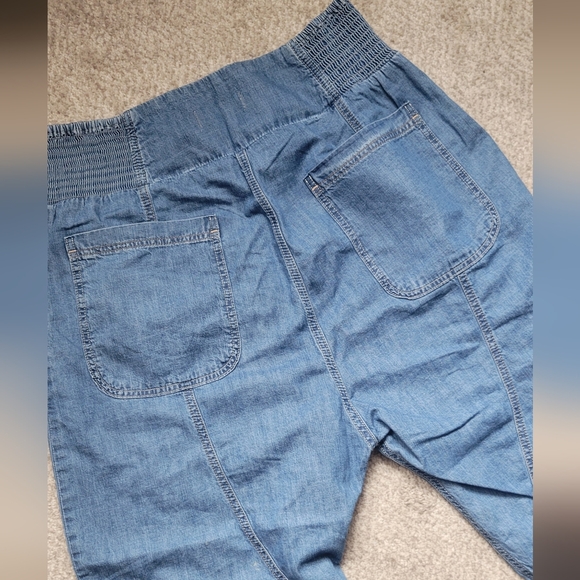We The Free Lnan Crop Harem Jeans Size L - Picture 10 of 11